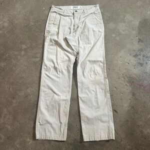 Mountain Khakis All Mountain Pant Mens 31x32 Tan Slim Fit Organic Cotton Khaki